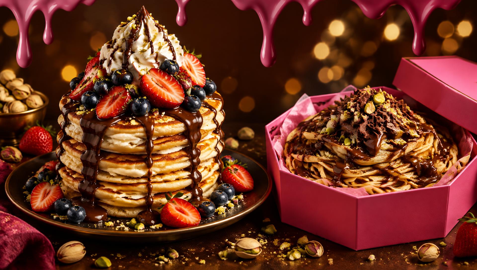 Pancakes gourmands et box de crêpes en spaghetti La Maison Koko