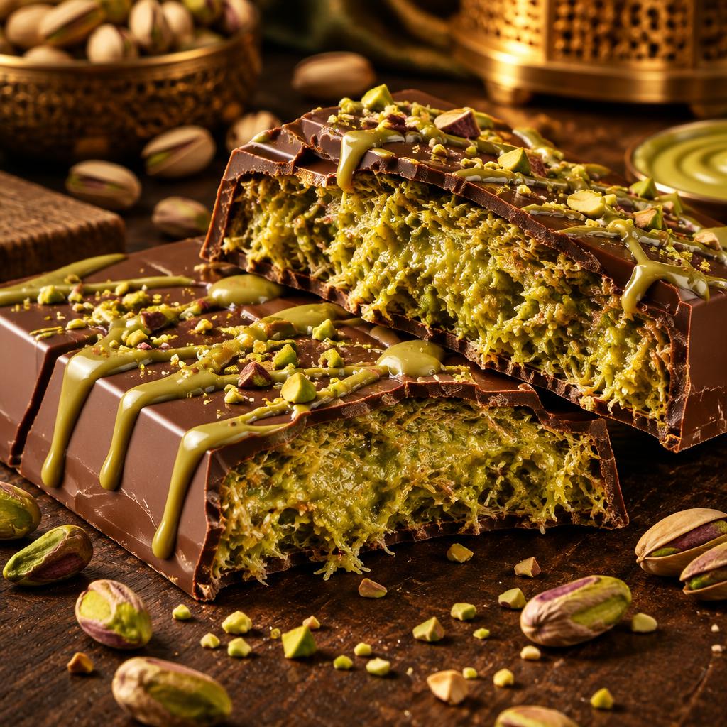 Tablettes chocolat de Dubai